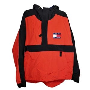 Tommy Hilfiger Anorak Hooded Pullover Jacket Sz L